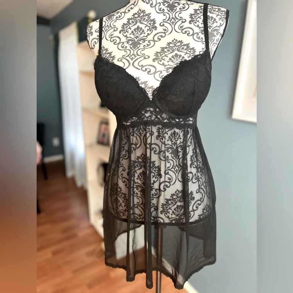 H&M babydoll lingerie size 10‎